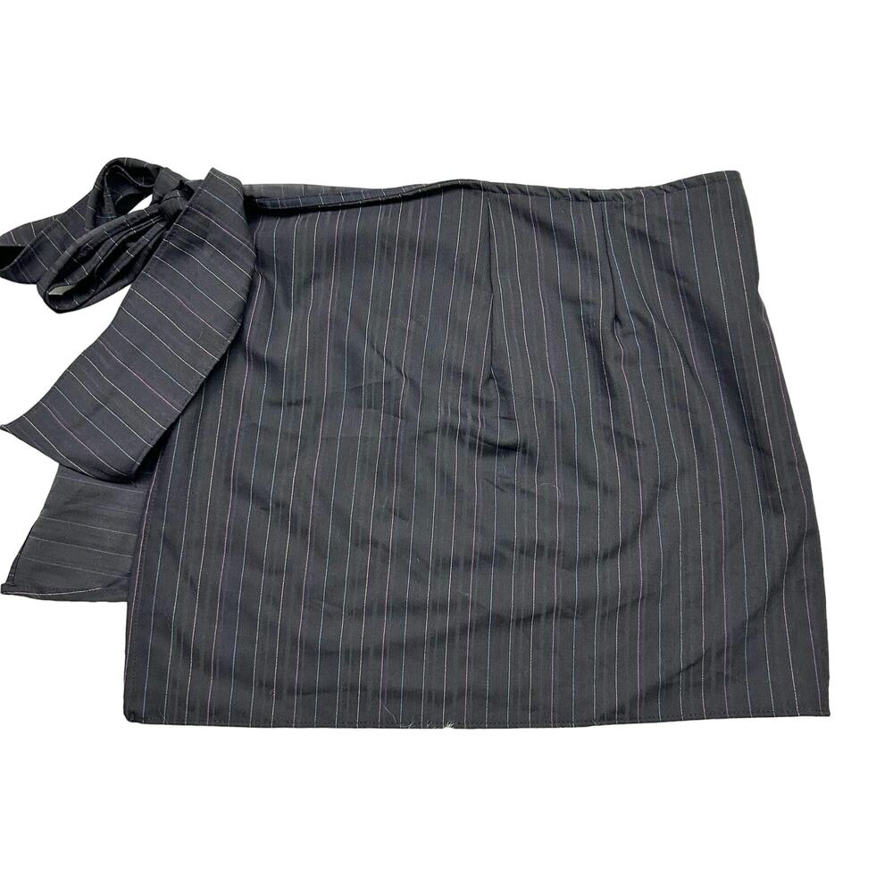 NWT rainbow pinstripe skirt